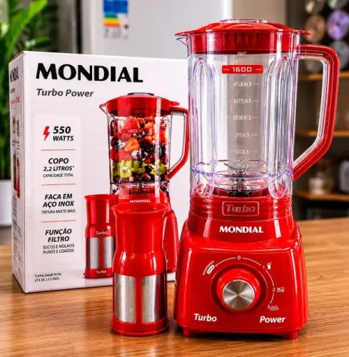 liquidificador mundial turbo 3 velocidades 