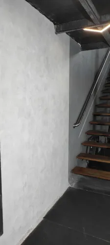 CIMENTO QUEIMADO E PINTURA