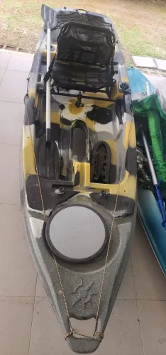 Caiaque a pedal. 