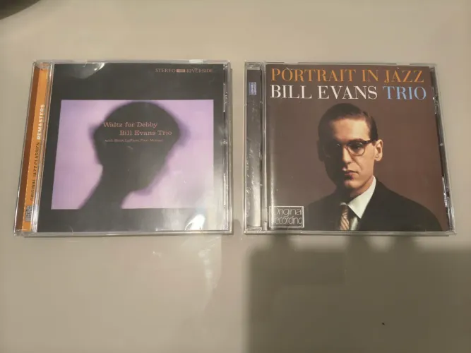 CDs Bill Evans - Portrait in Jazz e Waltz for Debby