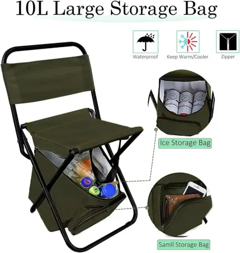 cadeira com bolsa térmica