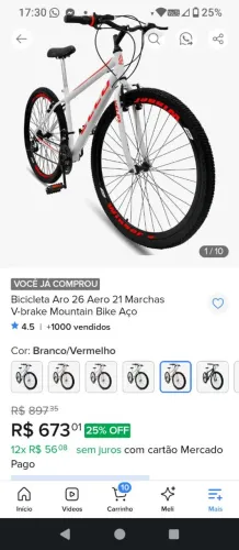 BIKE NOVA, NA CAIXA....AINDA NEM MONTEI 