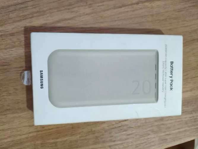 Carregador portátil (Power Bank) Samsung 20.000 mAh - 45 W Super Fast Charging 2.0.