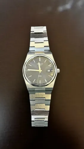 Relógio Tissot PRX Quartz 40mm Aço Inox - Mostrador Azul( T137.410.11)