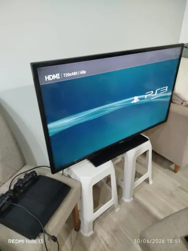 TV Plasma 50 Polegadas Samsung + Video Game Playstation 3