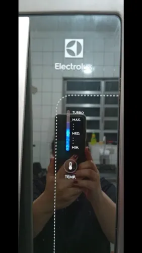 Geladeira em Inox Electrolux