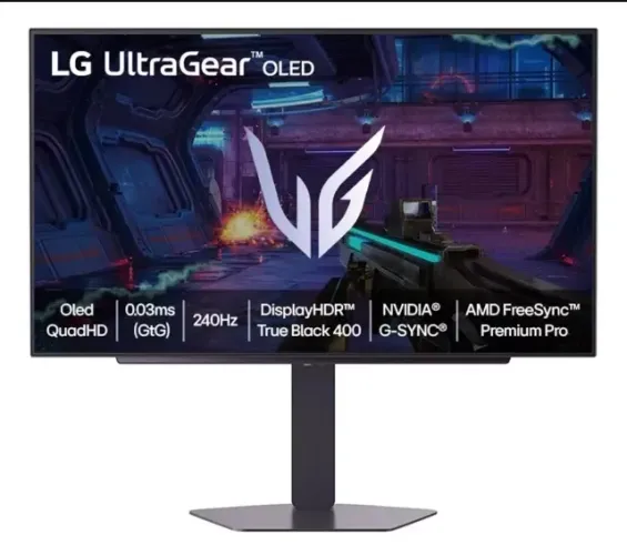 Monitor OLED LG Ultragear 240hz 0,03ms