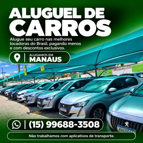 ALUGUEL DE CARROS EM MANAUS 