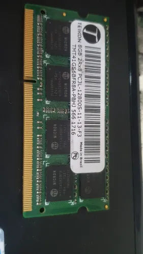 Memória RAM para notebook 8 GB DDR3L 1600Mhz