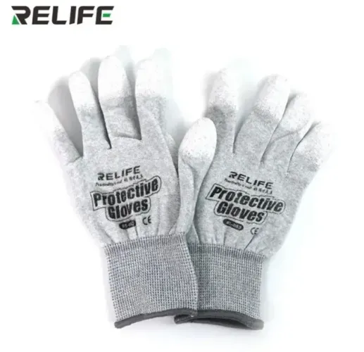 Luva Antiestática Esd Relife RL-063 Cinza (99995.9905 zap)