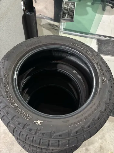 Jogo de pneu pirelli scorpion all terrain 225 65 r17
