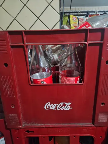 Caixa  de ls coca cola 