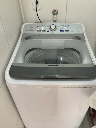 Máquina de Lavar Panasonic 12kg - 220V - Excelente Estado