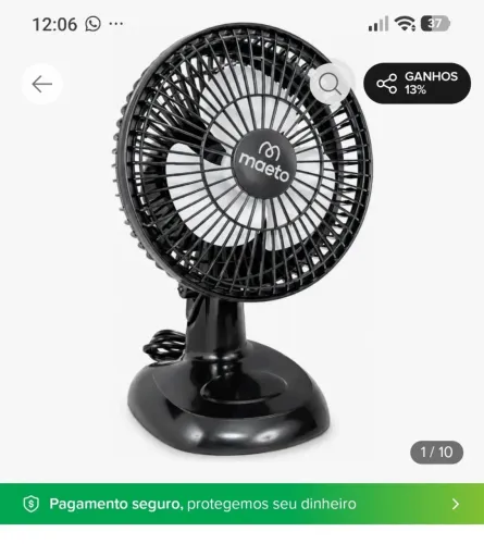 Ventilador de mesa