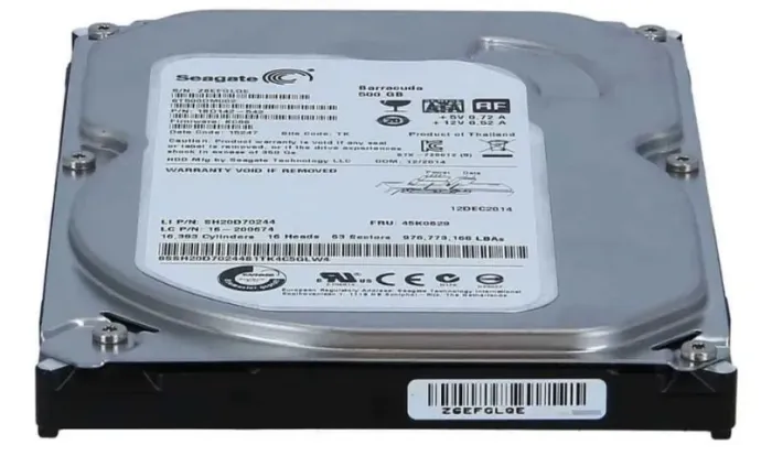 02 HD SATA SEAGATE BARRACUDA 500GB 3.5 ST500