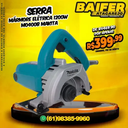 Serra Mármore 1200w M0400b Makita