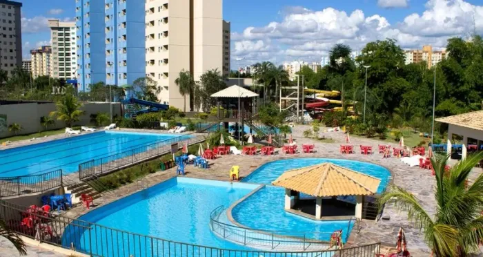 Flat em Caldas Novas 1 Quarto - Golden Dolphin Grand Hotel