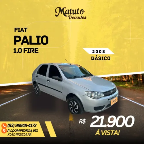 Fiat Palio 1.0/ Trofeo 1.0 Fire/ Fire Flex 4P 2008