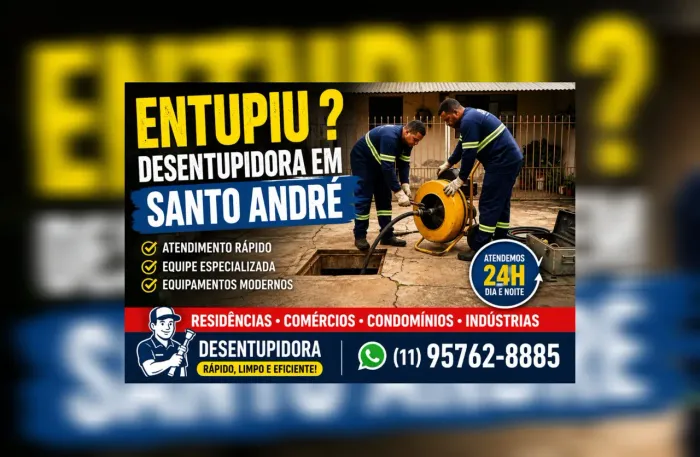 Desentupidora ? No Caminopolis Santo André