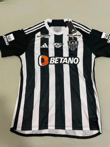 Camisa Atletico Mineiro Galo Oficial 2024 - Preparada para jogo Hulk 7