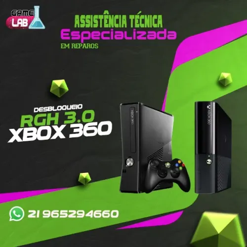 Xbox 360 Desbloqueio Rgh 3.0