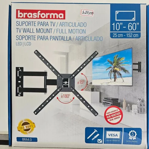 Faço instalação de Suporte de TV.