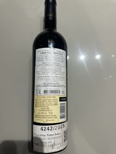 ? Vinho Seña Safra 2021 - Ícone Chileno