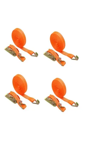 Kit 4 Cintas Catracas 3 metros 800kg
