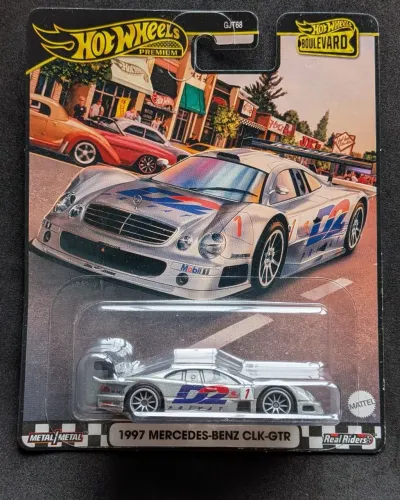 Hot Wheels Premium '1997 Mercedes-Benz CLK-GTR