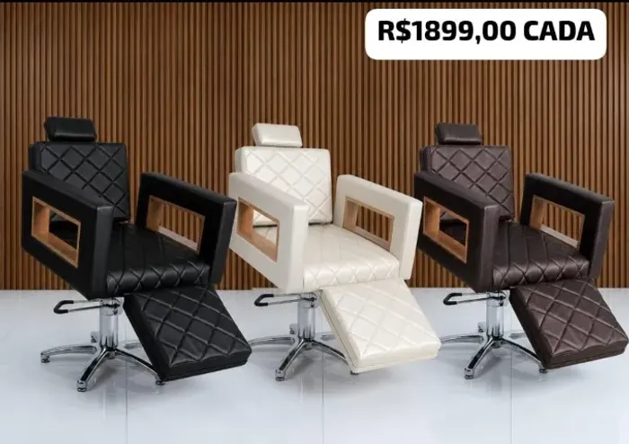 Poltrona de maquiagem reclinável/Poltrona luxo nova