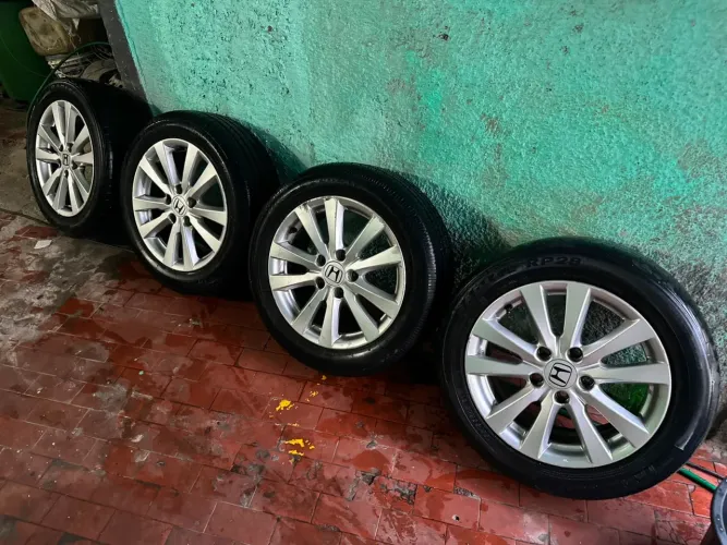 Rodas 16 ?5 furos? PNEU/RODA