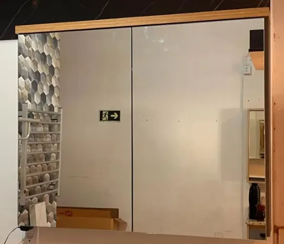 Espelheira de Banheiro 100% MDF