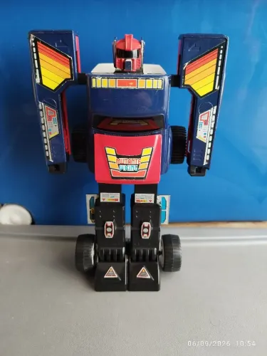 Robô Picape Mutante Viking Glasslite Anos 80 Transformer Vintage