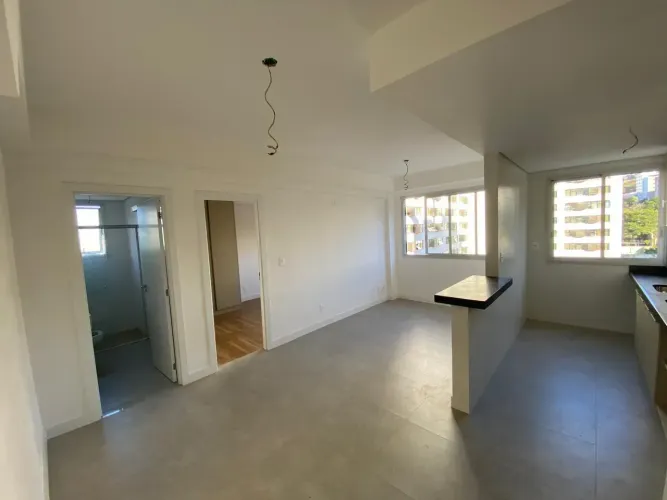 Apartamento 46m² 01 quarto - 01 banheiro - 01 vaga