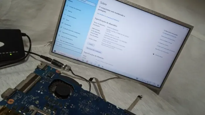 Placa Mae Samsung Np270e5 i3+4gb Ram Notebook Samsung