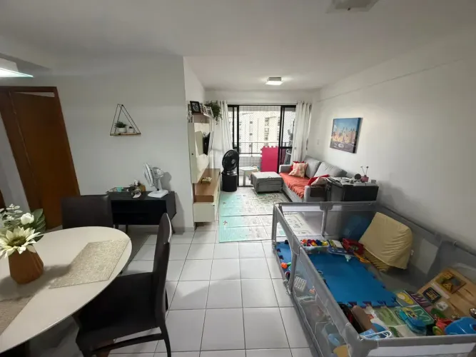 Imóvel com 90m², 3 quartos, 2 vagas, na Torre - Recife - PE