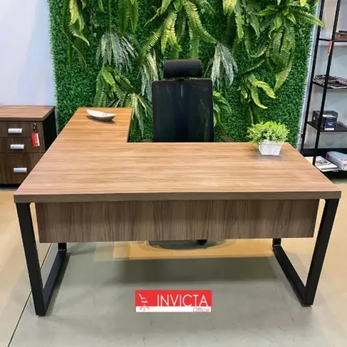 PROMOÇÃO MESA EM L 150CM PARA ESCRITÓRIO/HOME OFFICE