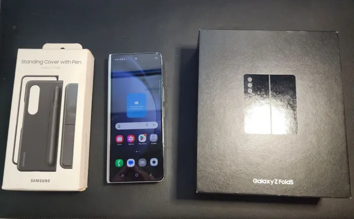 Samsung Galaxy Z Fold 5 1TB + S Pen + 2 Capinhas + Caixa - Top de Linha