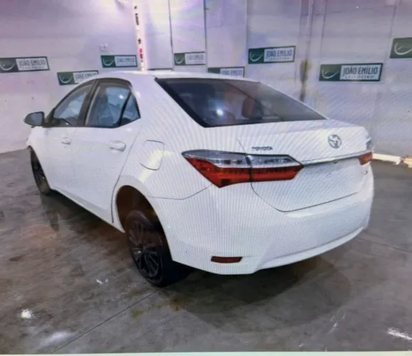 Sucata Toyota Corolla 2019 para retirada de peças - Baixa no Detran RJ<br>