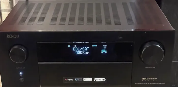 Receiver Denon AVR-X4700H, Só DF, Apenas Venda
