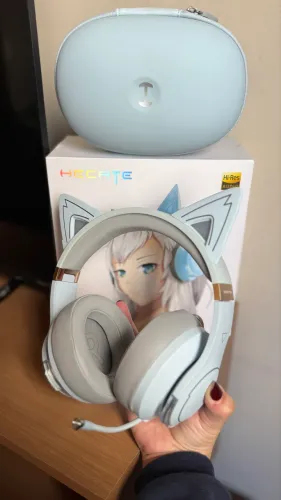Headset Gamer Edifier G5BT Cat Blue