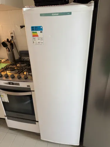 Freezer Vertical Consul CVU20 142L 5 Gavetas - Econômico Classe A (127v)