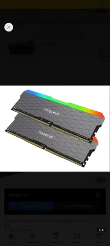 Memória Asgard 2x8 (16Gb) 3200mhz RGB