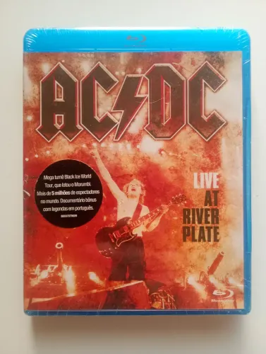 Blu-ray LACRADO original - ACDC Live at River Plate - FAÇO OLX PAY !