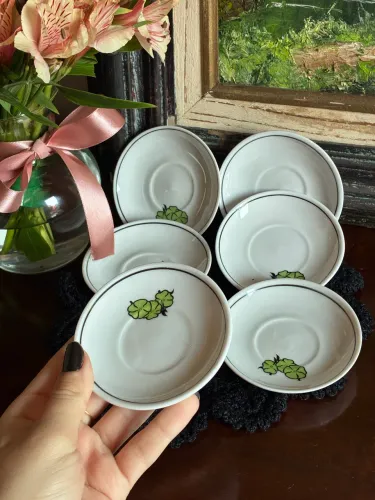 Conjunto de 6 pires para reposição porcelana VeraCruz