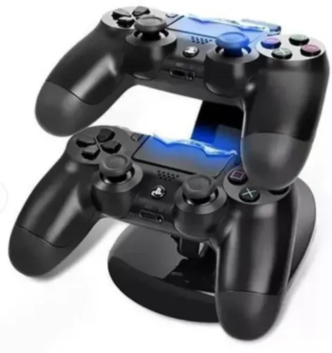 Compartilhar Adicionar aos desejos Carregador duplo para ps4 stand
