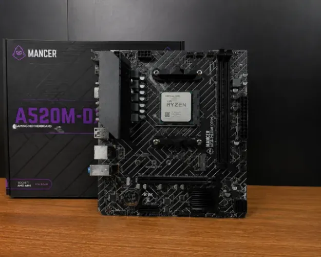 VENDO KIT RYZEN 5 5500 + PLACA-MÃE MANCER A520M-DX