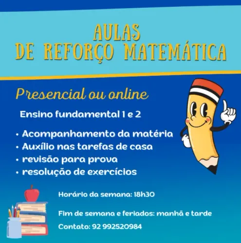 Professor tutor reforço