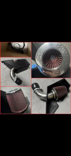 Intake + Filtro K&n - Jetta Fusca Passat Tiguan Tsi Audi A3 A4 Nox