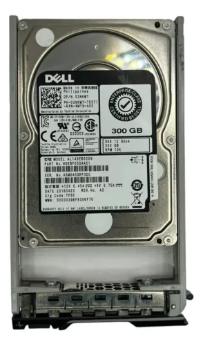 Hd Dell 300gb 10k 12gps 2,5 Sas 03nkw7 3nkw7 - Al14seb030n